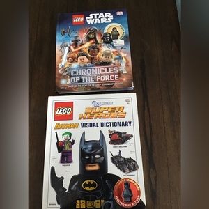 Lego Star Wars and Super Hero’s books